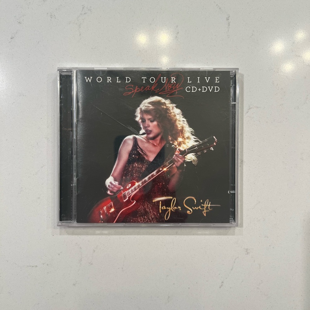 Speak Now world tour live cd/dvd